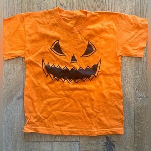 Kids jack-o-lantern t shirt